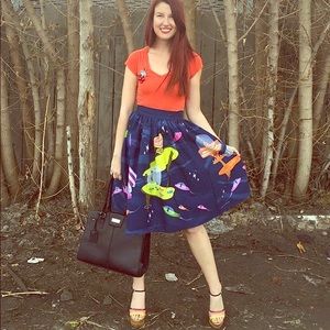 The Oblong Box Shop Space Skirt